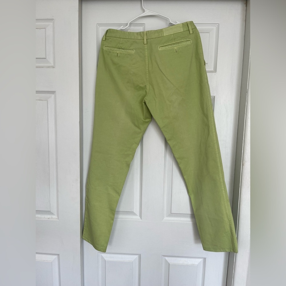 Etro Green Chinos with Straight Leg and Relaxed Fit Euro Size 48 US Size 12 - Picture 12 of 17